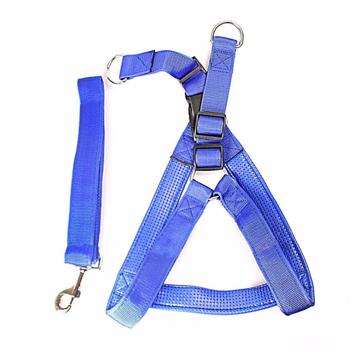 Heavy Duty Dog Harness Big Nylon Belt Assorted Colours 0056 (Parcel Rate)