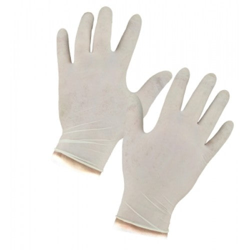 Value Pack Disposable Latex Gloves Pack of 6 0236 (Parcel Rate)