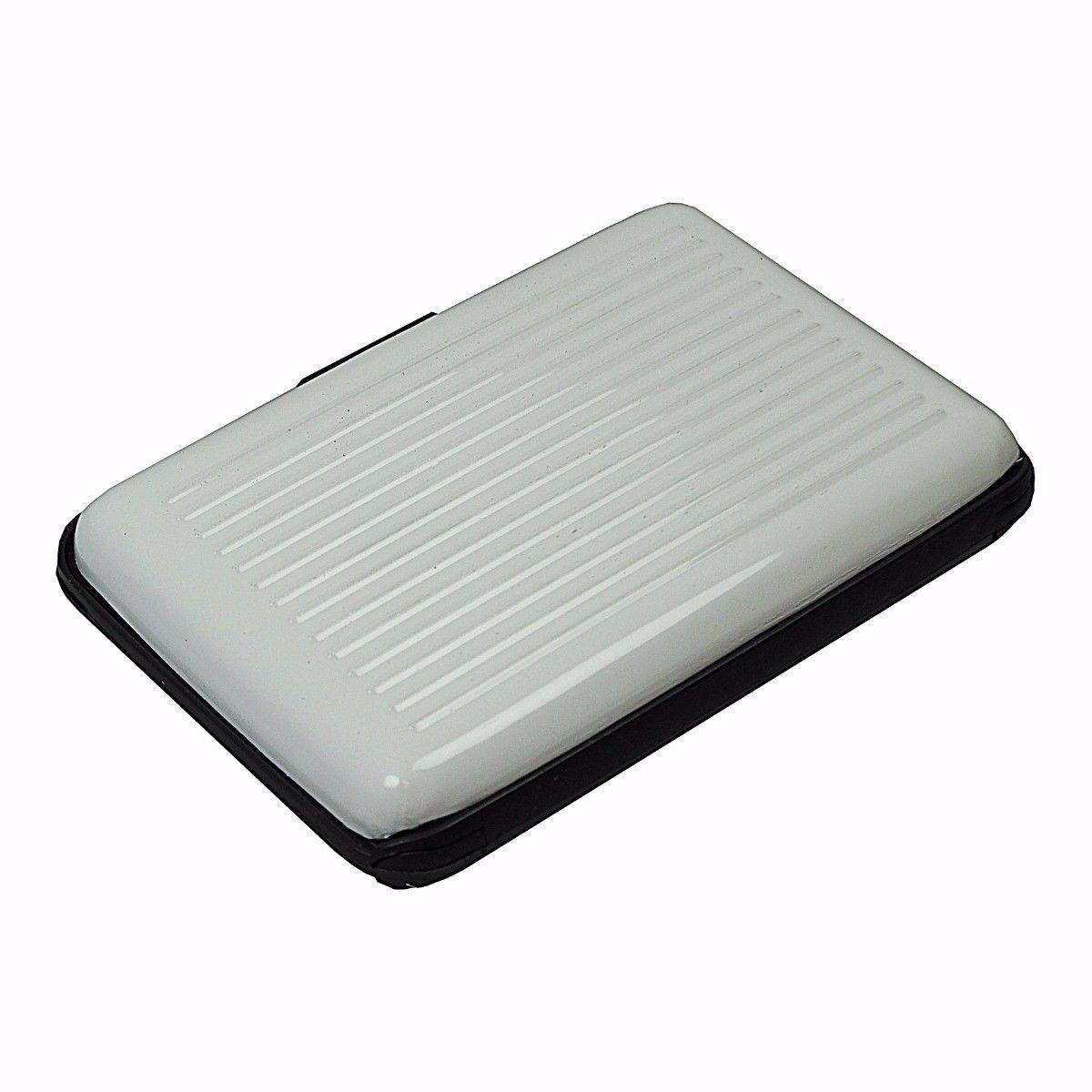 Aluminium Plastic Card Holder Wallet Assorted Colours 0024 (Large Letter Rate)