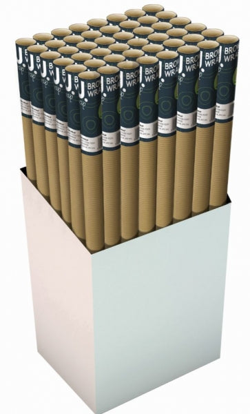Brown Kraft Gift Wrapping Paper 4m x 70cm P2201 (Parcel Rate)