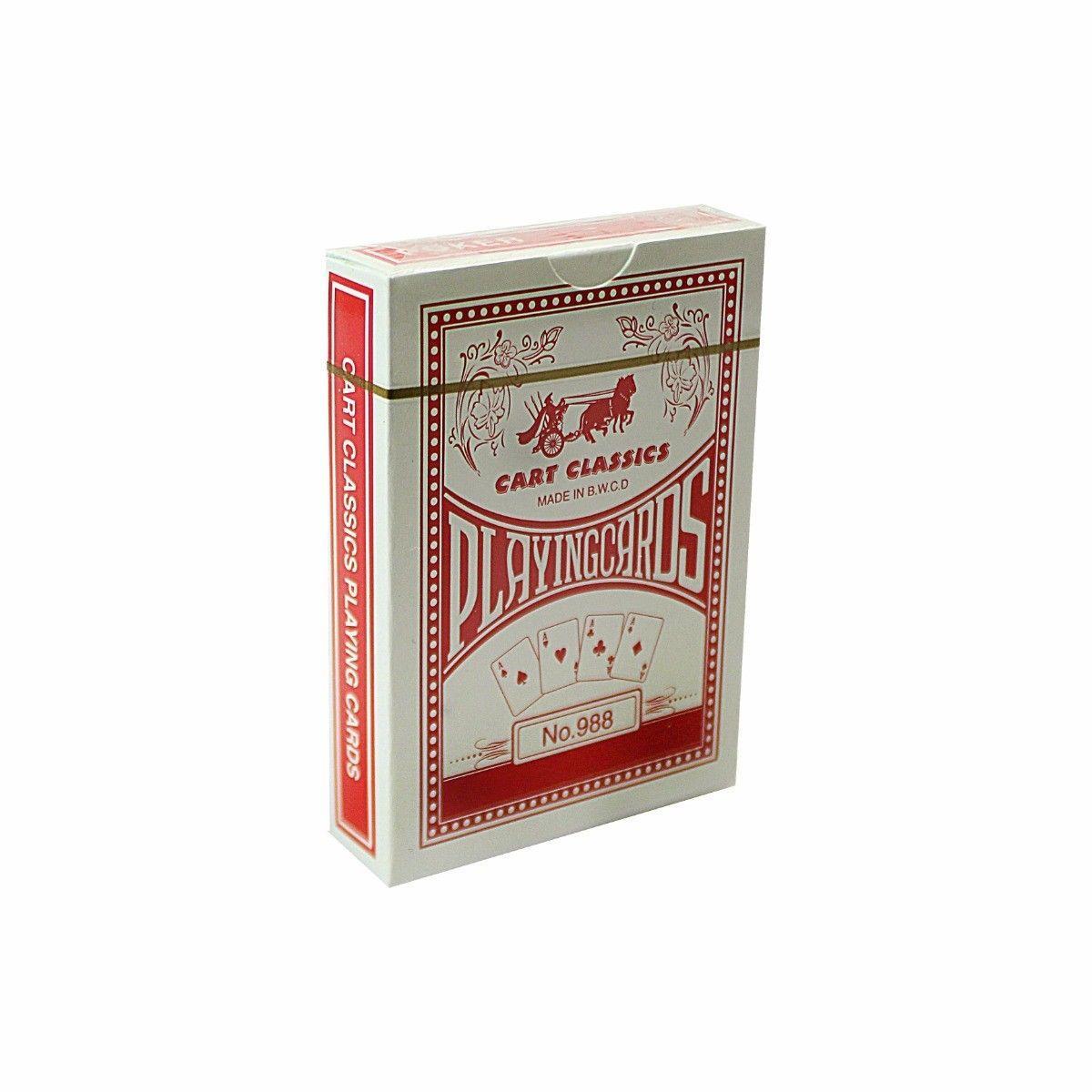 1 Pack Cart Classic Playing Cards In Red And Blue 6410 (Large Letter Rate)