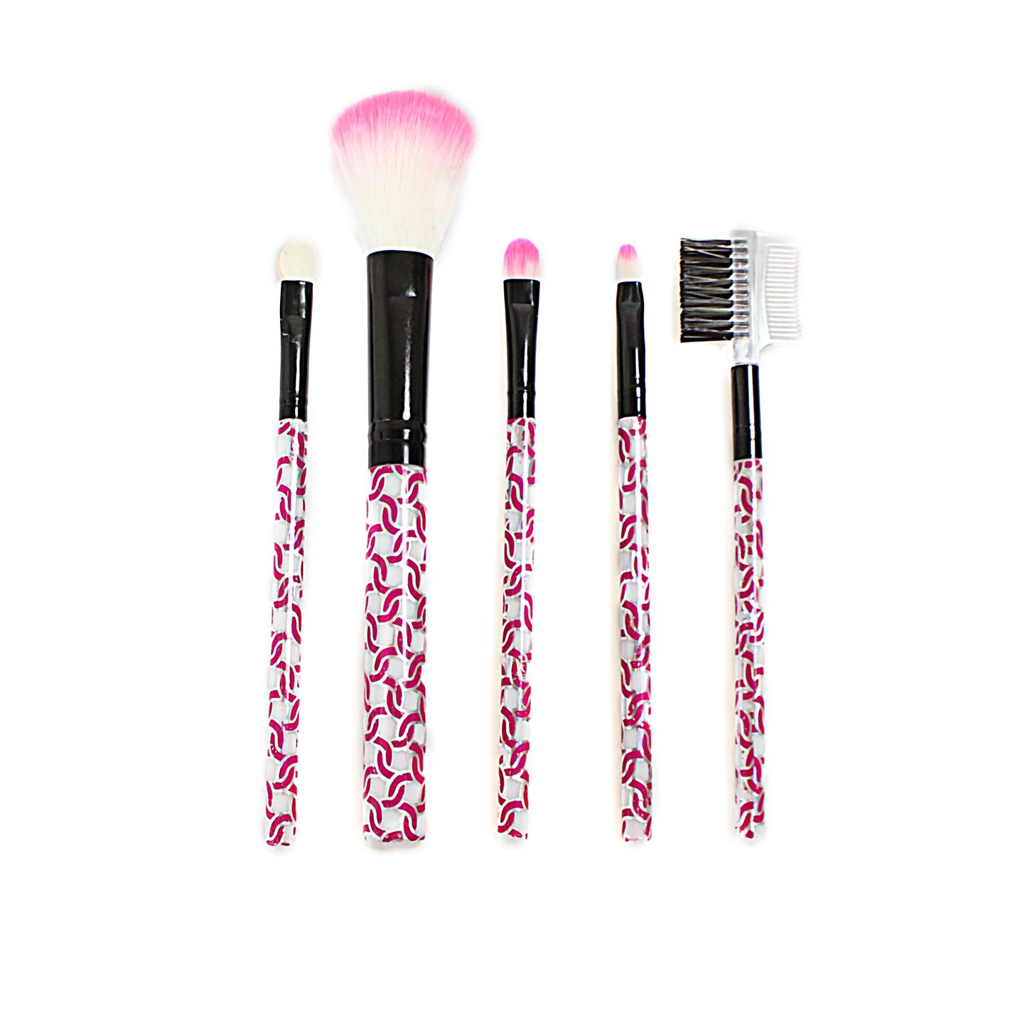 Makeup Cosmetic Brush Set of 5 Assorted Designs 2236 (Large Letter Rate)
