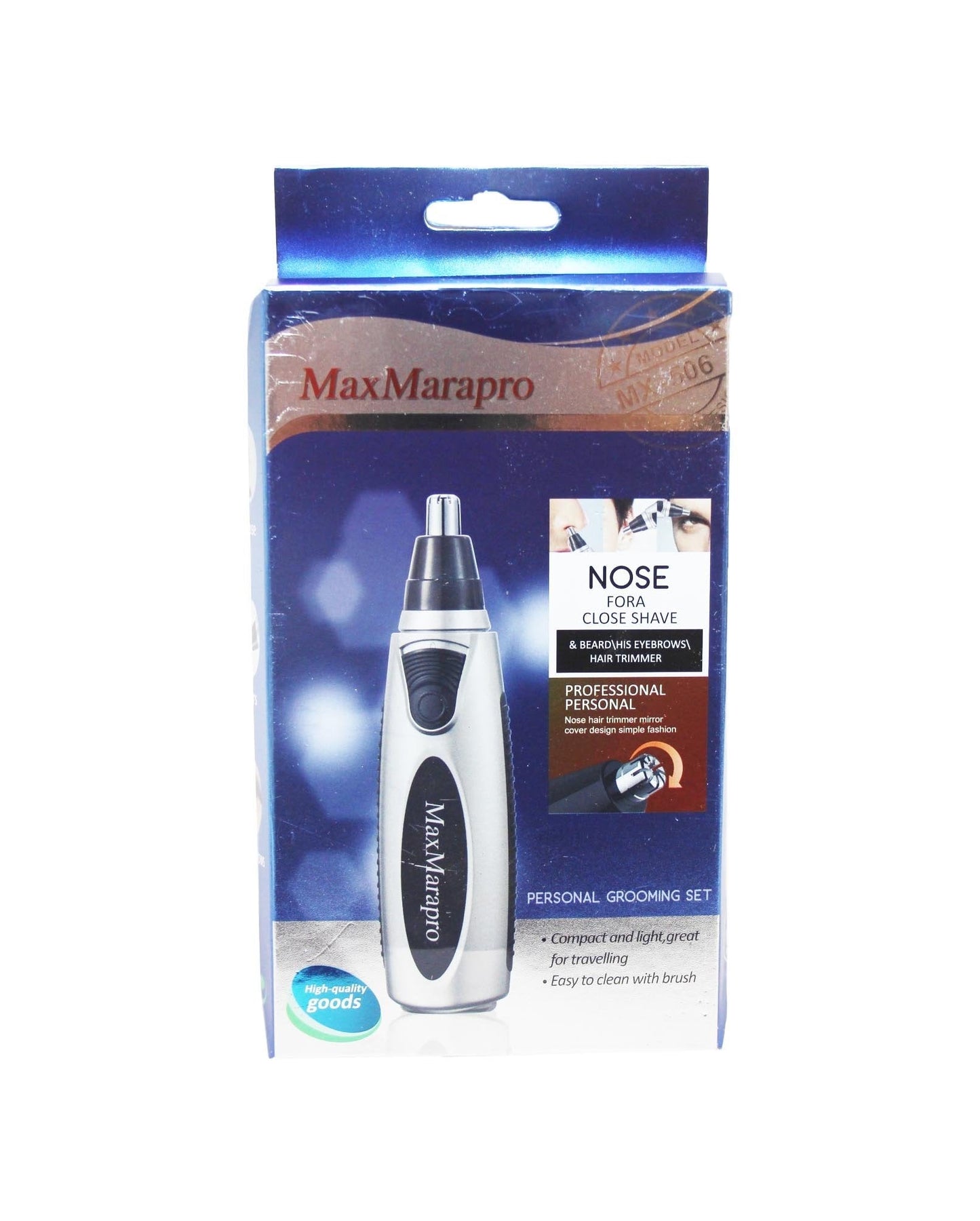 MaxMarapro Nose Hair / Eyebrow Trimmer Kit 13cm 6482 / 9988 (Parcel Rate)