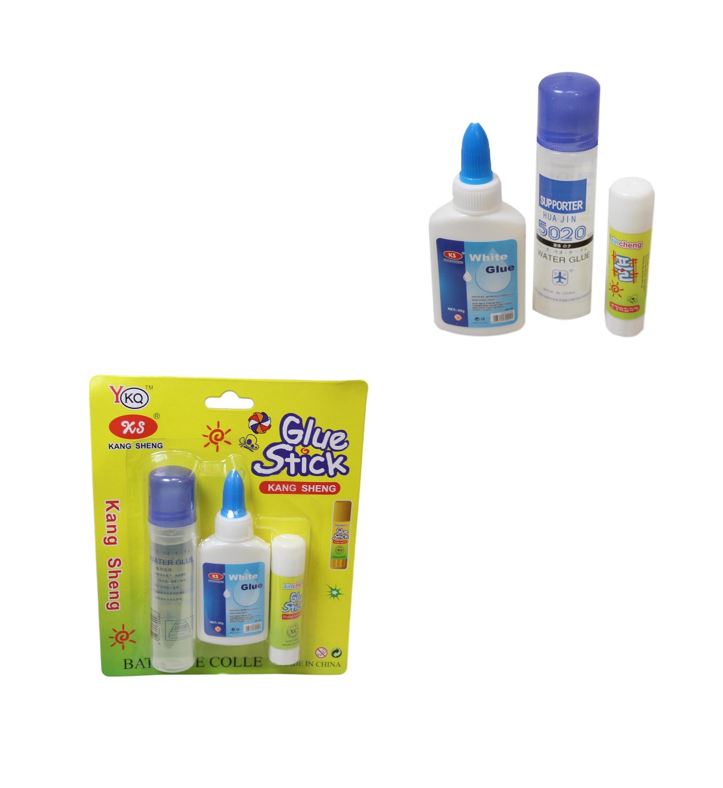 Multi Arts Crafts Stationery Glue Stick Set Pack of 3 6567 (Parcel Rate)
