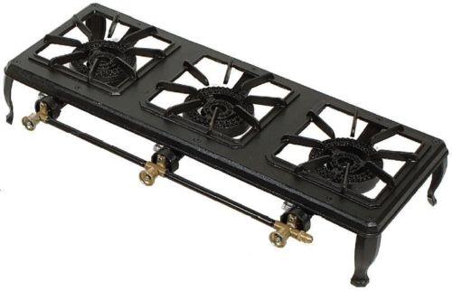 Triple Gas Burner Viper Outdoor Camping Gas Stove 15kw 6177 (Big Parcel Rate)