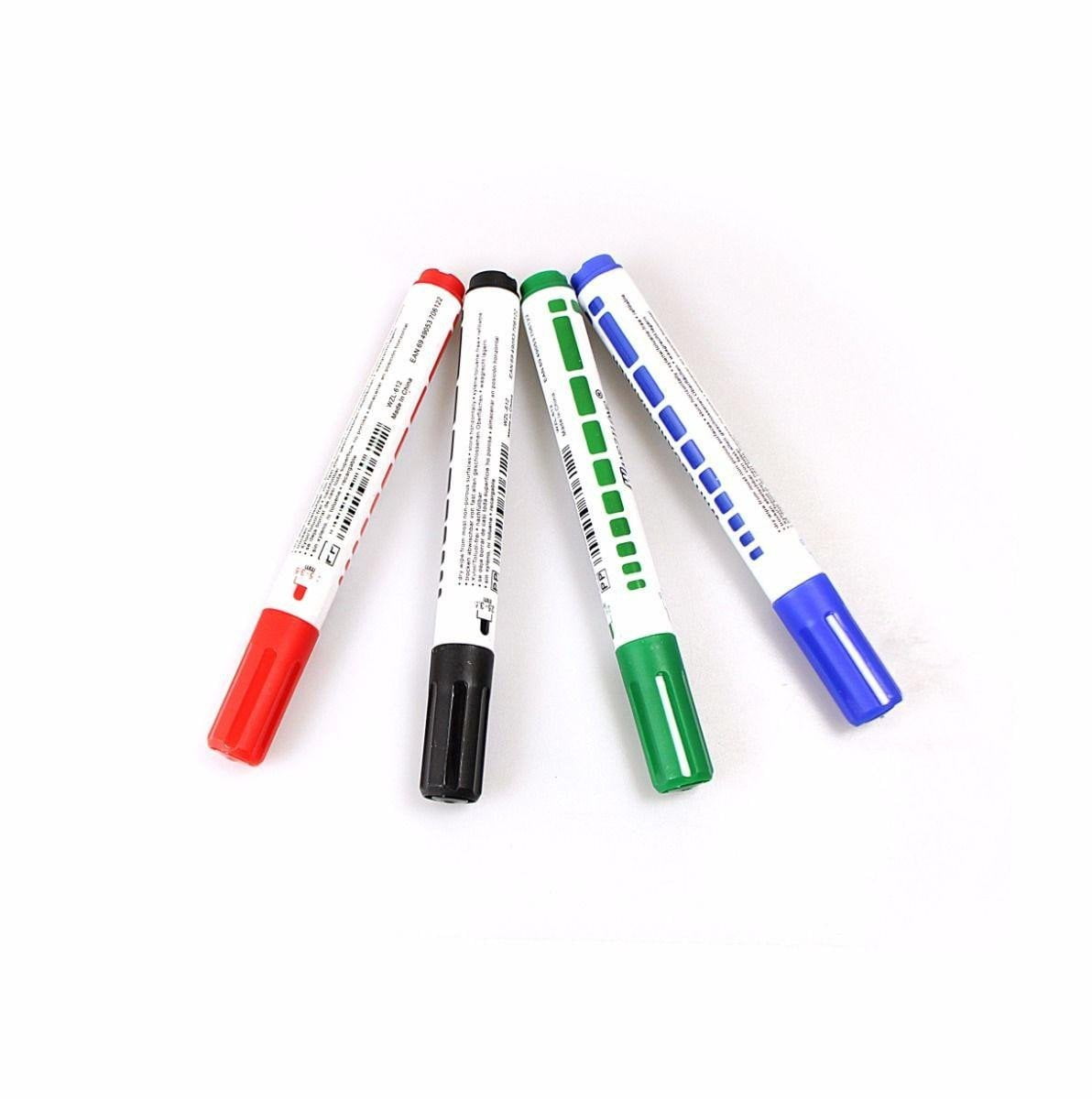 Whiteboard Marker Pens Pack of 4 Assorted Colours 1735 (Parcel Rate)