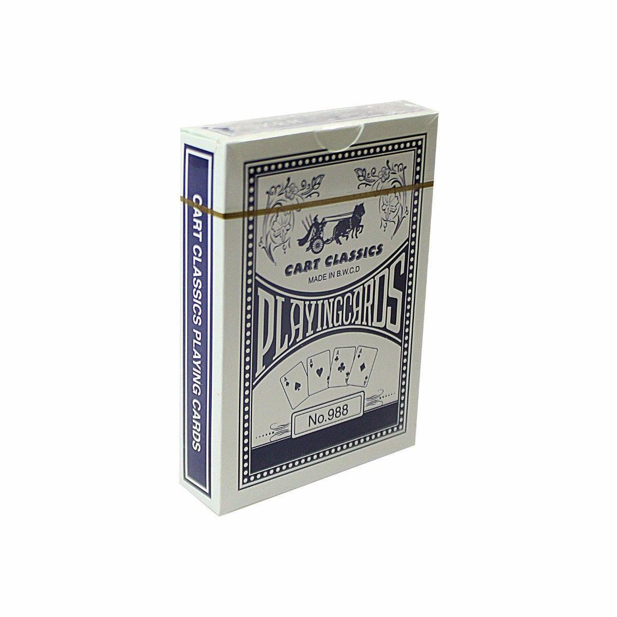 1 Pack Cart Classic Playing Cards In Red And Blue 6410 (Large Letter Rate)