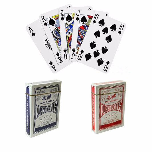 1 Pack Cart Classic Playing Cards In Red And Blue 6410 (Large Letter Rate)