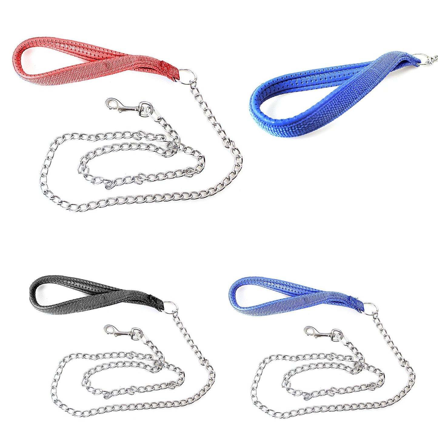 Heavy Duty Metal Dog Strap Chain Lead 97 cm Assorted Colours 3033 A  (Large Letter Rate)